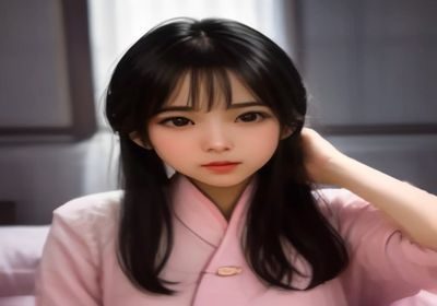 妈妈俯身对着躺在婴儿床上的宝宝微笑说话，宝宝张嘴发出咕咕嘎嘎的声音，画面温暖自然光线柔和
